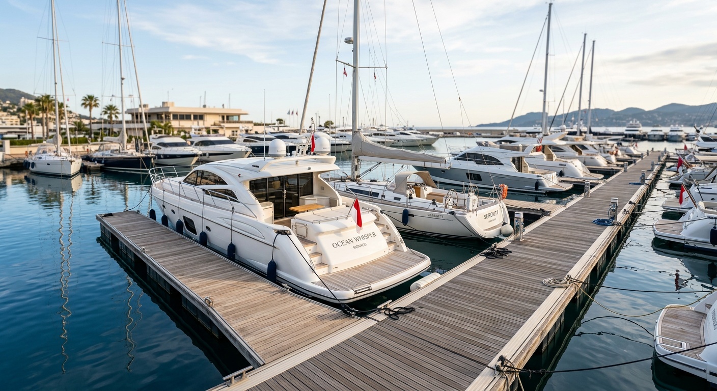 Caribbean marina versus Adriatic coast